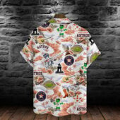 Houston Astros Country Road Hawaiian Shirt Back - TeeAloha