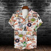 Houston Astros Country Road Hawaiian Shirt Front - TeeAloha