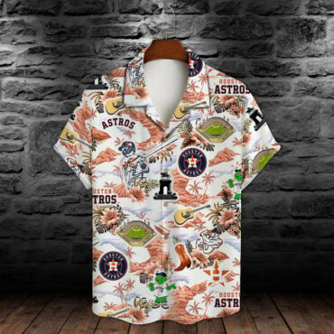 Houston Astros Country Road Hawaiian Shirt