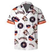 Houston Astros Custom Game Day Hawaiian Shirt Front - TeeAloha