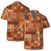 Houston Astros Desert Heat Hawaiian Shirt - TeeAloha