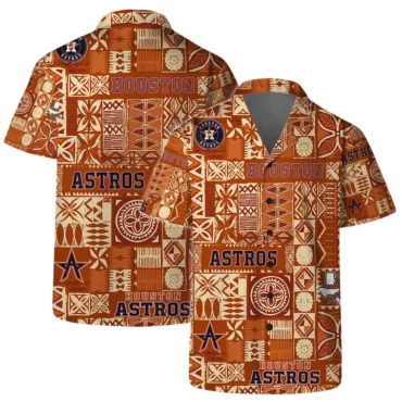 Houston Astros Desert Heat Hawaiian Shirt