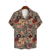 Houston Astros Desert Vibes Hawaiian Shirt Front - TeeAloha