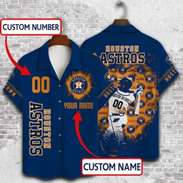 Houston Astros Homerun Custom Hawaiian Shirt