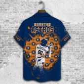 Houston Astros Homerun Custom Hawaiian Shirt Back - TeeAloha