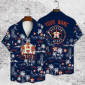 Houston Astros Island Spirit Custom Hawaiian Shirt - TeeAloha