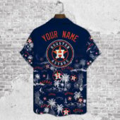 Houston Astros Island Spirit Custom Hawaiian Shirt Back - TeeAloha