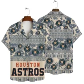 Houston Astros Island Spirit Tribal Heritage Hawaiian Shirt - TeeAloha