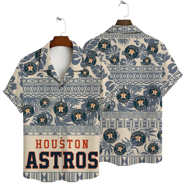 Houston Astros Island Spirit Tribal Heritage Hawaiian Shirt