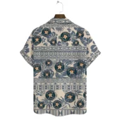 Houston Astros Island Spirit Tribal Heritage Hawaiian Shirt Back - TeeAloha