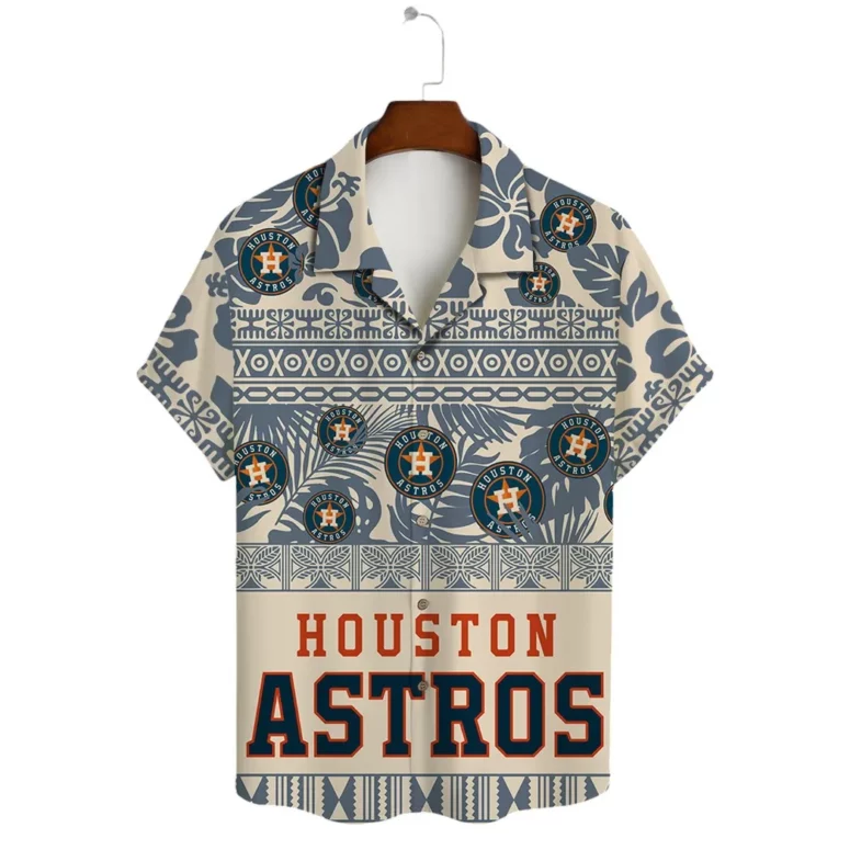 Houston Astros Island Spirit Tribal Heritage Hawaiian Shirt