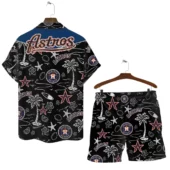 Houston Astros Island Vibe Hawaiian Shirt With Short - TeeAloha