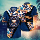 Houston Astros Island Vibes Hawaiian Shirt - TeeAloha