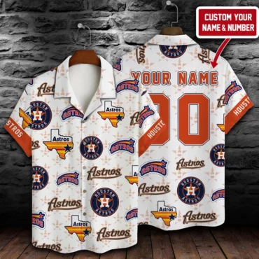 Houston Astros Lone Star Pride Custom Hawaiian Shirt