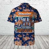 Houston Astros Major League Fhawaiian Shirt Back - TeeAloha