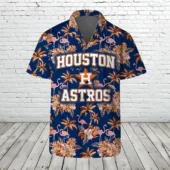 Houston Astros Major League Fhawaiian Shirt Front - TeeAloha