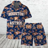 Houston Astros Major League Fhawaiian Shirt Front With Short - TeeAloha