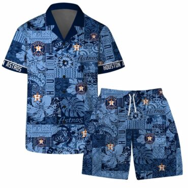 Houston Astros Ocean Breeze Hawaiian Shirt