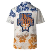 Houston Astros One Pride Hawaiian Shirt Back - TeeAloha