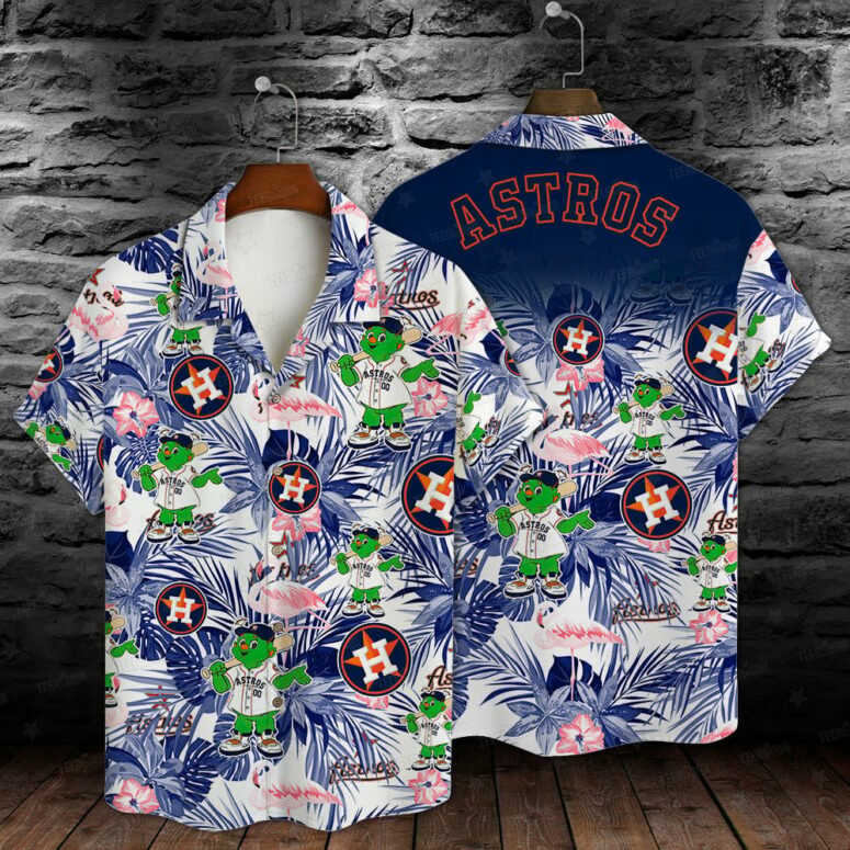 Houston Astros Orbit Island Hawaiian Shirt