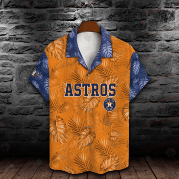 Houston Astros Palm Breeze Custom Hawaiian Shirt