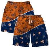 Houston Astros Palm Coast Hawaiian Shorts - TeeAloha