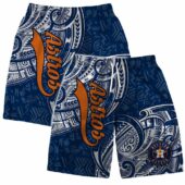 Houston Astros Palm Sunset Hawaiian Short - TeeAloha