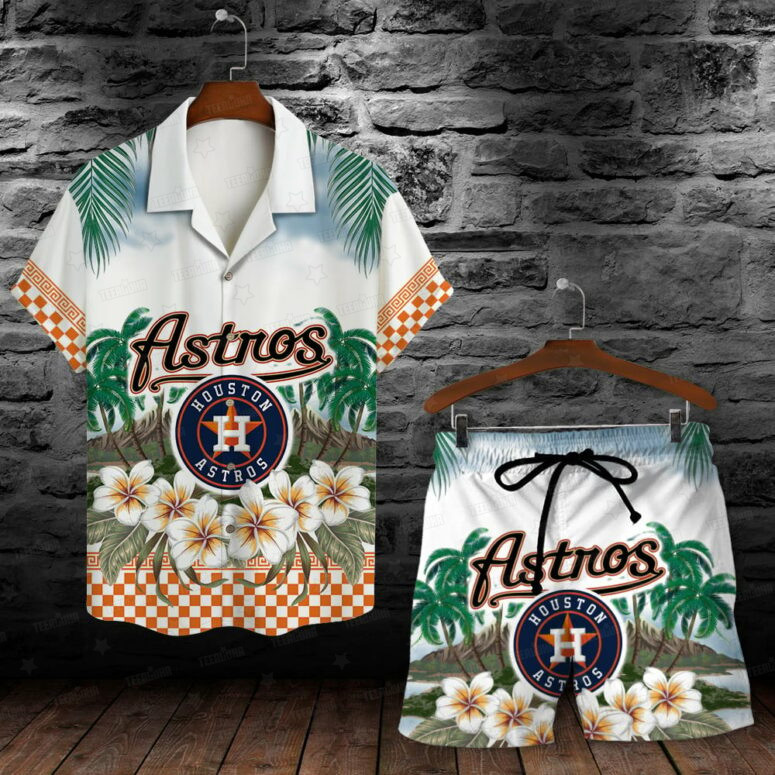 Houston Astros Paradise Vibes Hawaiian Shirt