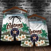 Houston Astros Paradise Vibes Hawaiian Short - TeeAloha