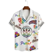 Houston Astros Pride Celebration Hawaiian Shirt Front - TeeAloha