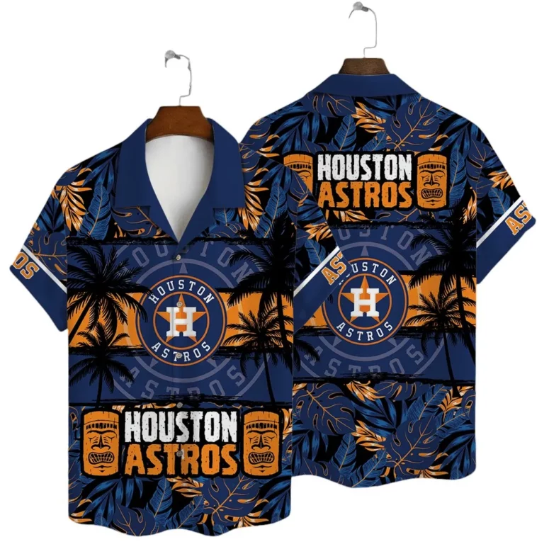 Houston Astros Starry Night Hawaiian Shirt