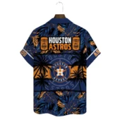 Houston Astros Starry Night Hawaiian Shirt Back - TeeAloha