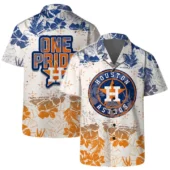 Houston Astros Summer Beach Bar Hawaiian Shirt - TeeAloha