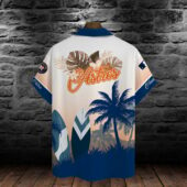 Houston Astros Sunset Vibe Hawaiian Shirt Back - TeeAloha