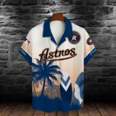 Houston Astros Sunset Vibe Hawaiian Shirt Front - TeeAloha