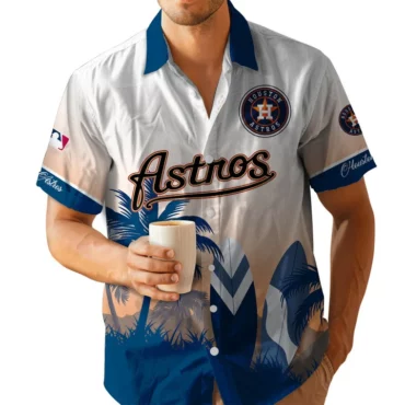 Houston Astros Sunset Vibe Hawaiian Shirt