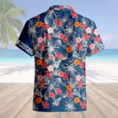 Houston Astros Surfside Cougar Hawaiian Shirt Back - TeeAloha