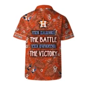 Houston Astros The Harder The Battle The Sweeter The Victory Hawaiian Shirt Back - TeeAloha