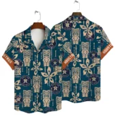 Houston Astros Tiki Totem Hawaiian Shirt - TeeAloha