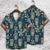 Houston Astros Tiki Vibes Hawaiian Shirt - TeeAloha