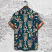 Houston Astros Tiki Vibes Hawaiian Shirt Back - TeeAloha