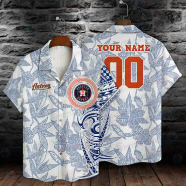 Houston Astros Tribal Custom Hawaiian Shirt