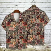 Houston Astros Tribal Heritage Hawaiian Shirt - TeeAloha