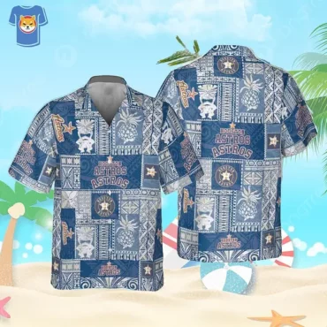 Houston Astros Tribal Vibes Hawaiian Shirt