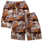 Houston Astros Tribal Wave Hawaiian Shirt Shorts - TeeAloha