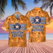 Houston Astros Tropical Horizon Hawaiian Shirt - TeeAloha