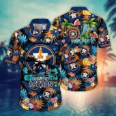 Houston Astros Tropical Paradise Hawaiian Shirt - TeeAloha