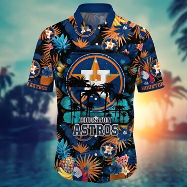 Houston Astros Tropical Paradise Hawaiian Shirt