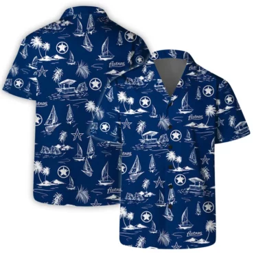 Houston Astros Tropical Sail Away Hawaiian Shirt