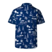 Houston Astros Tropical Sail Away Hawaiian Shirt Back - TeeAloha